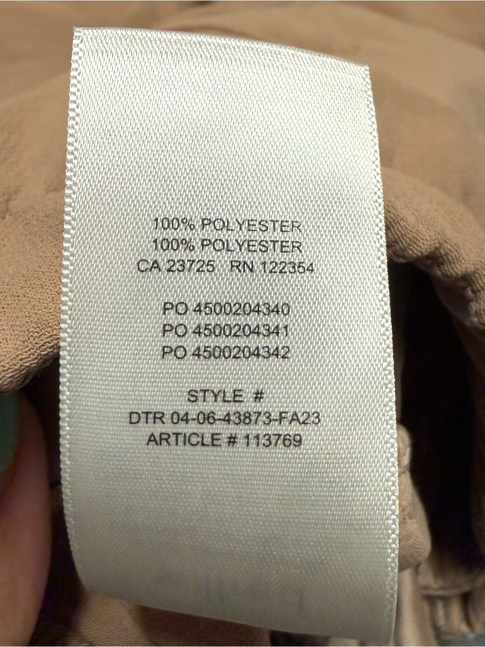 Wilfred Aritzia Project Cargo Pants in Tan Size 6 - Picture 5 of 6